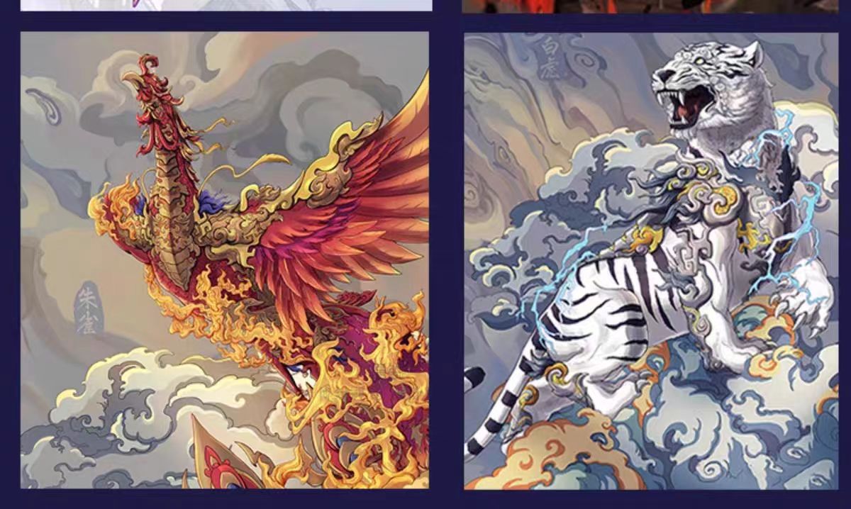 游戏角色设计cg原画人设立绘代画