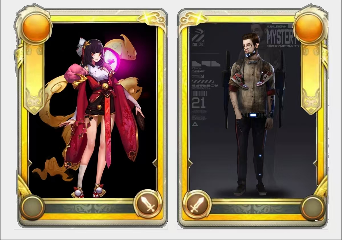 原画代画游戏角色人物形象立绘人设定制